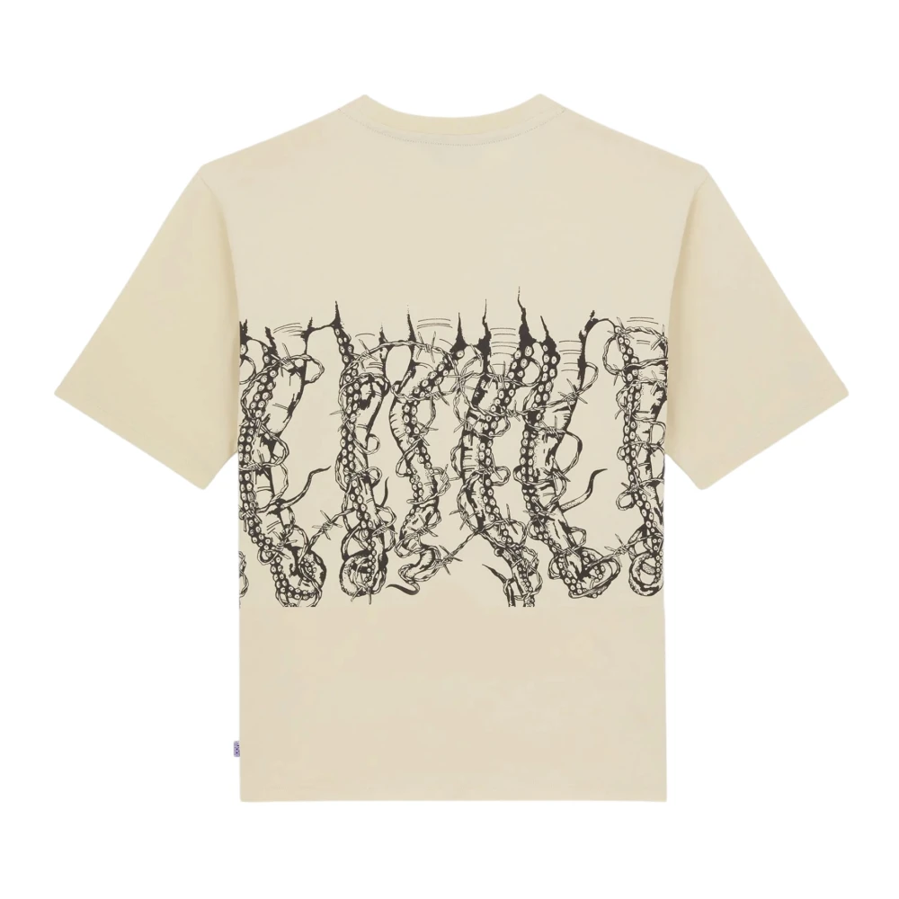 Octopus Prikkeldraad Katoenen Tee Beige Heren