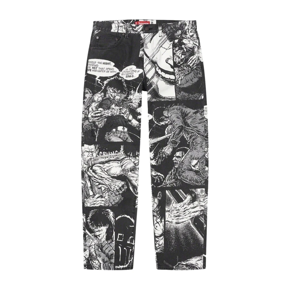 Supreme Limited Edition The Crow Regular Jean Multicolor Heren