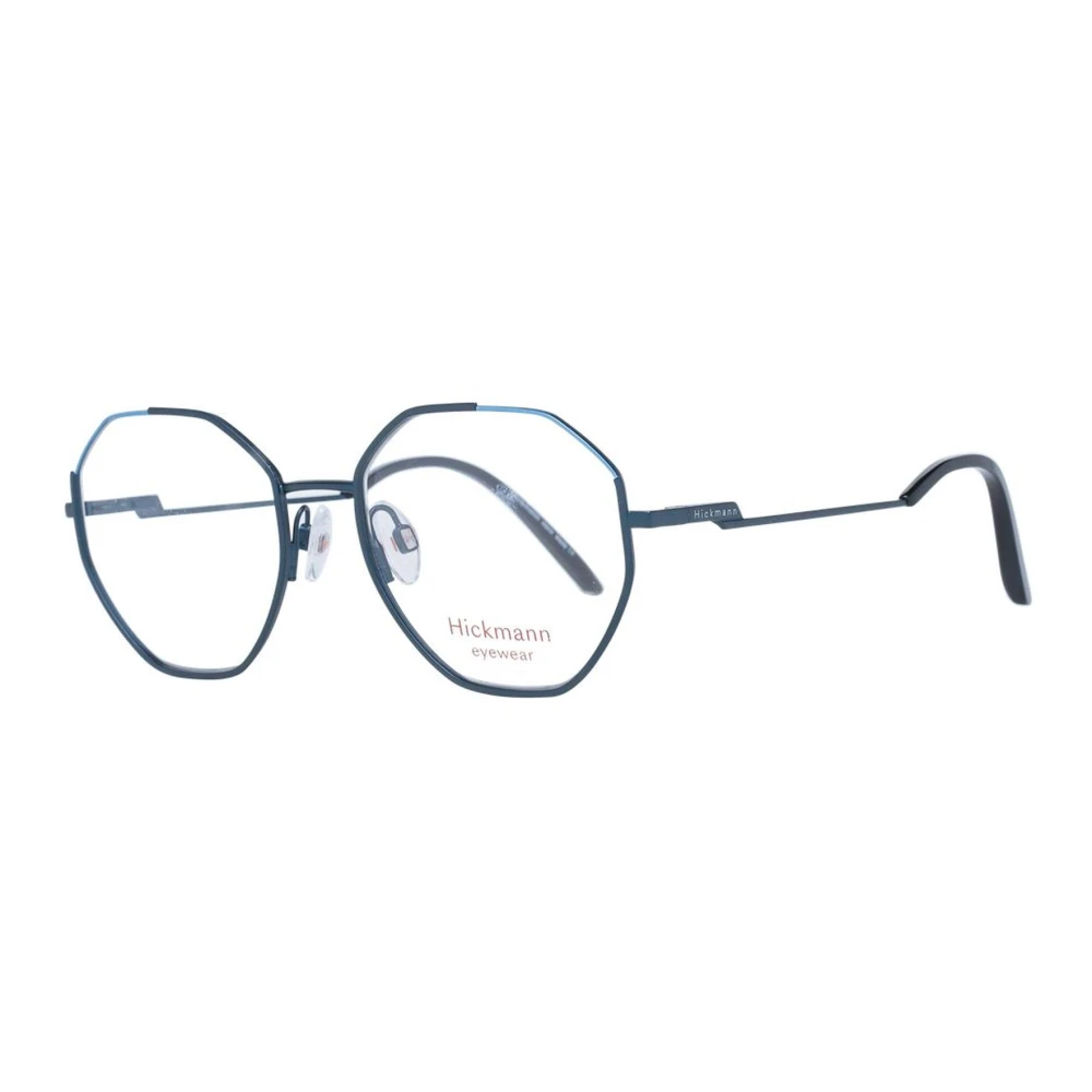 Ana Hickmann Zwarte Metalen Ronde Optische Frames Black Dames