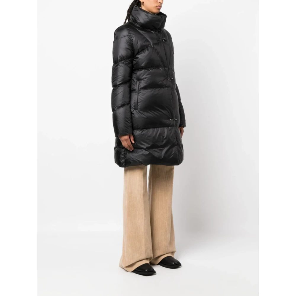 Fay Zwarte Winterjassen Black Dames