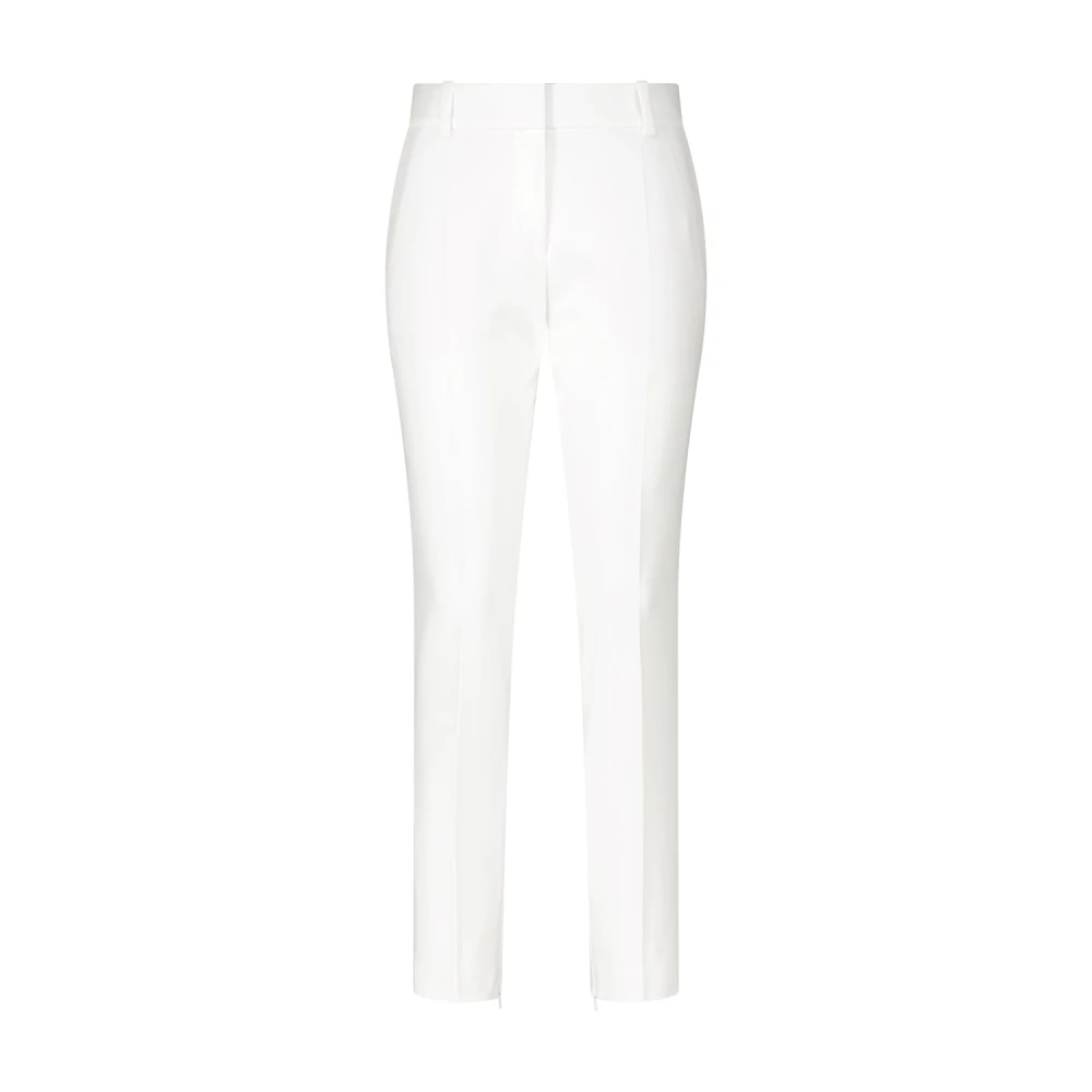 Hugo Boss Slim-fit Trousers White Dames