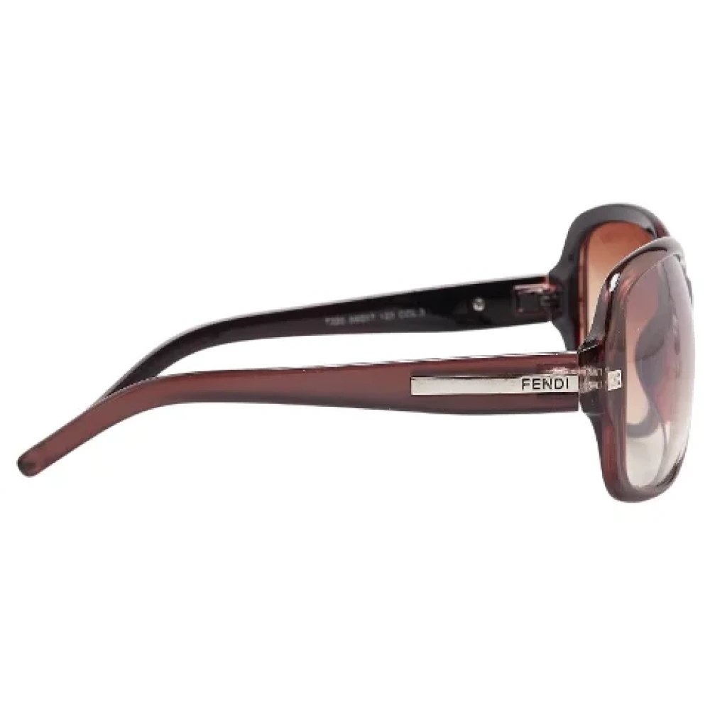 Fendi Vintage Pre-owned Glass sunglasses Purple Dames