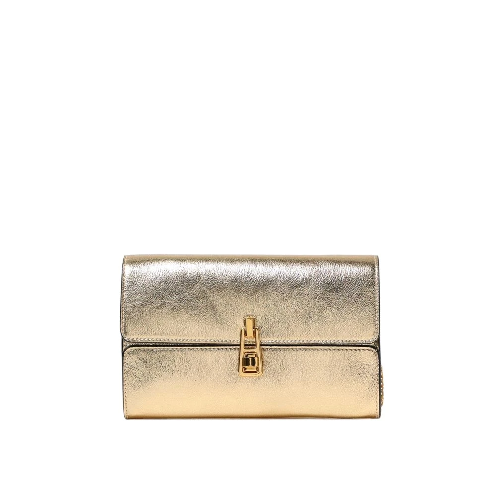 Coccinelle Women's Yellow Leather Shoulder Bag