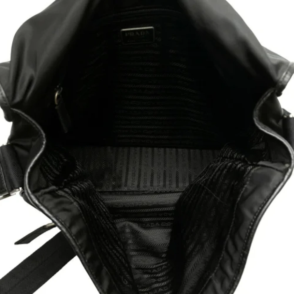 Prada Vintage Pre-owned Fabric prada-bags Black Dames