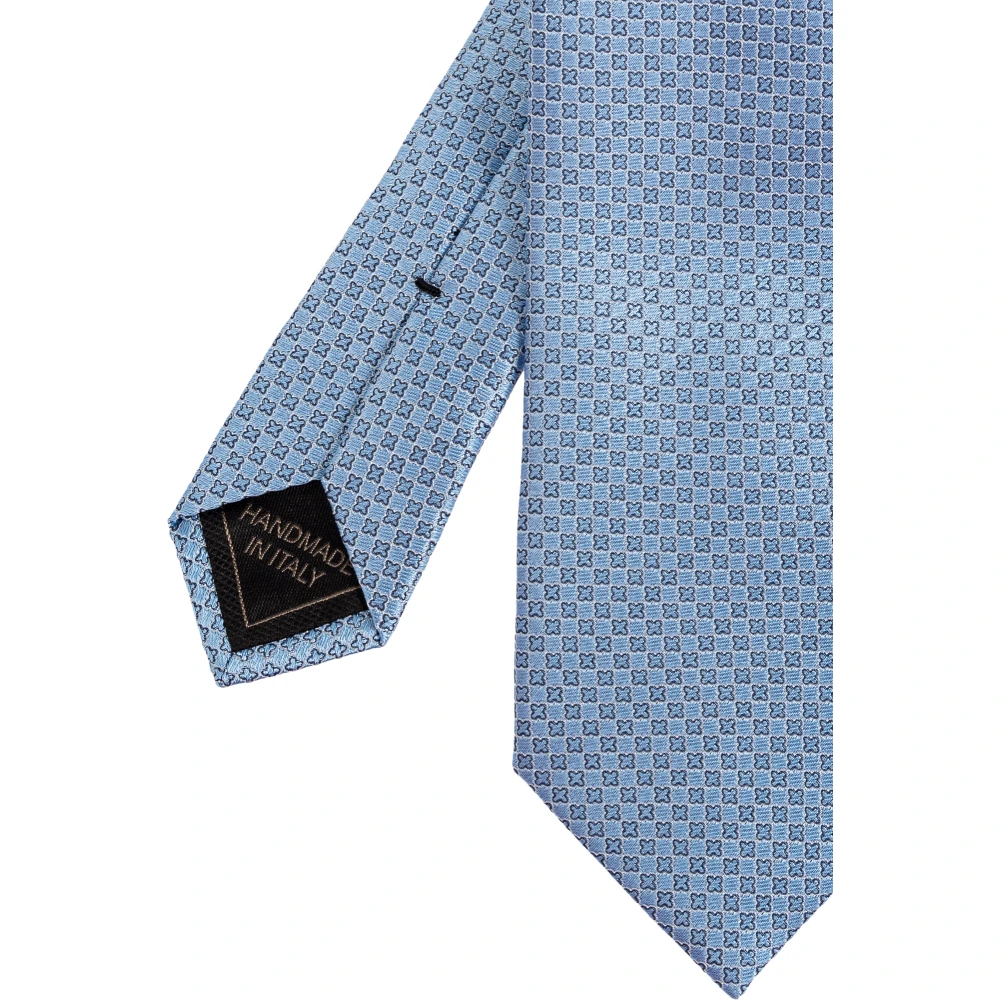 Brioni Zijden stropdas Blue Heren