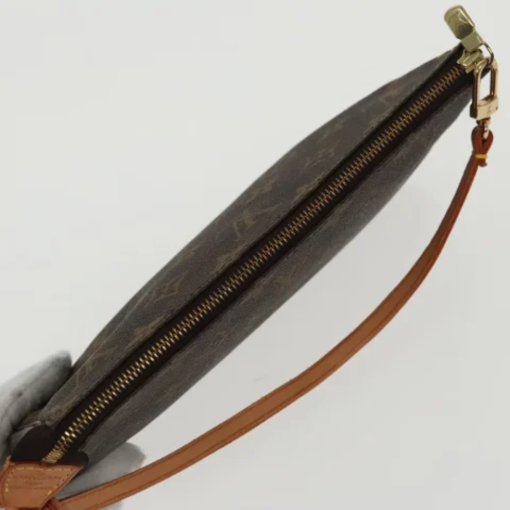 Louis Vuitton Vintage Pre-owned Canvas clutches Brown Dames
