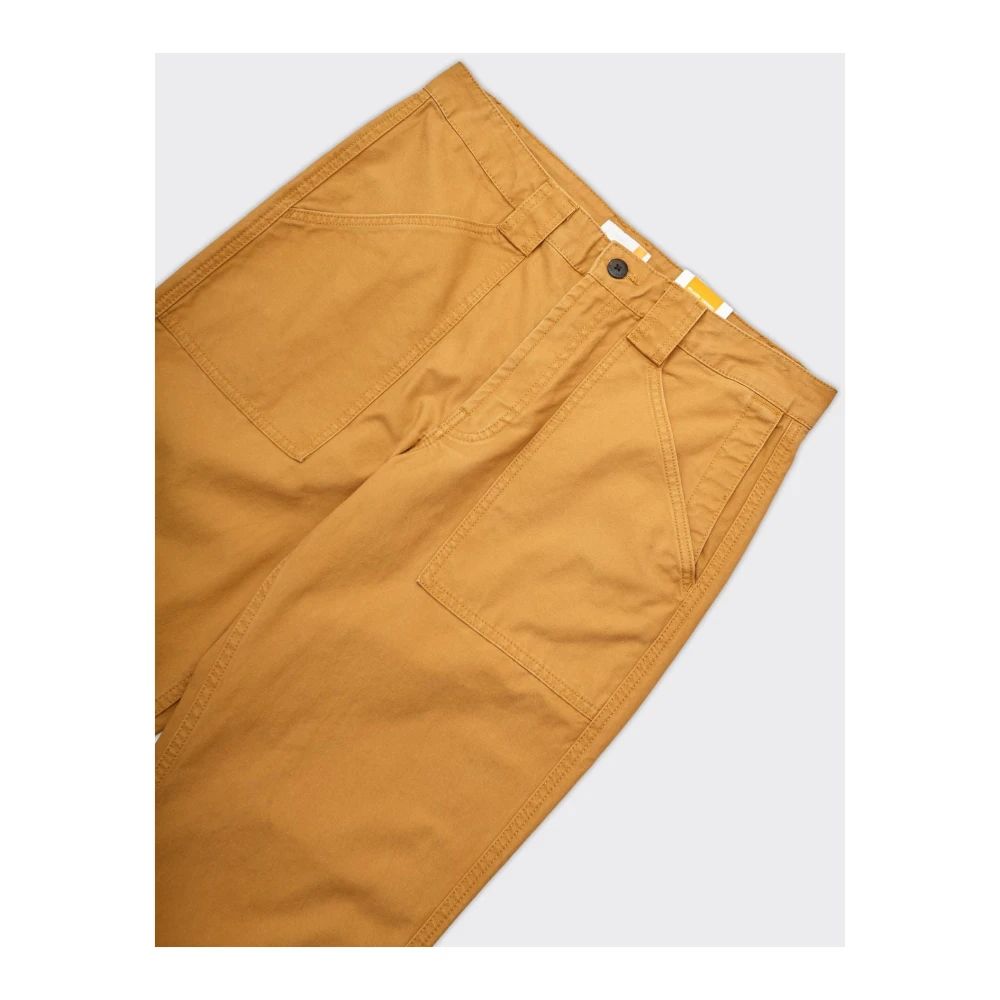 Timberland Canvas Vermoeidheid Broek Yellow Heren