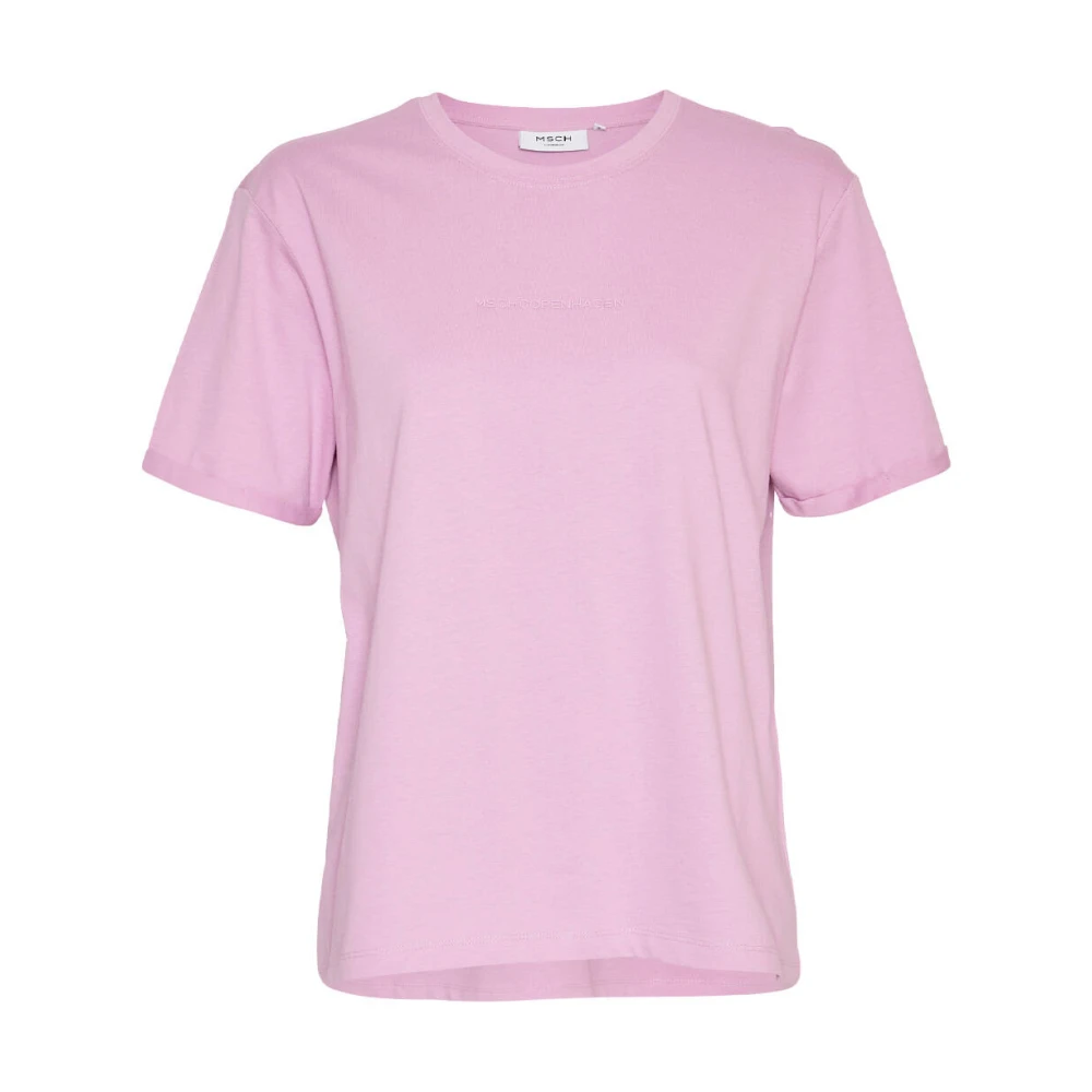 moss copenhagen T-shirt 17595 Terina Purple Dames