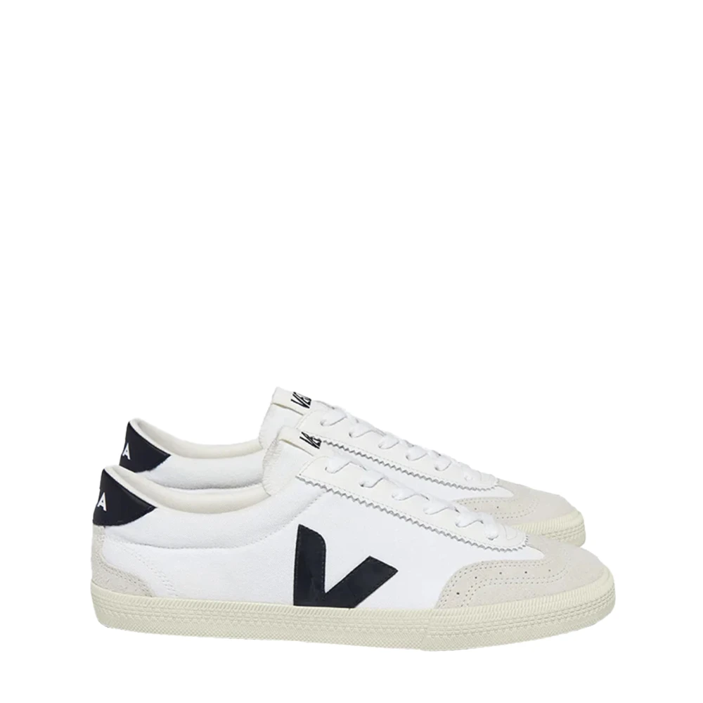 Veja Volley Cotton Canvas Sneakers Dames Schoenen Wit