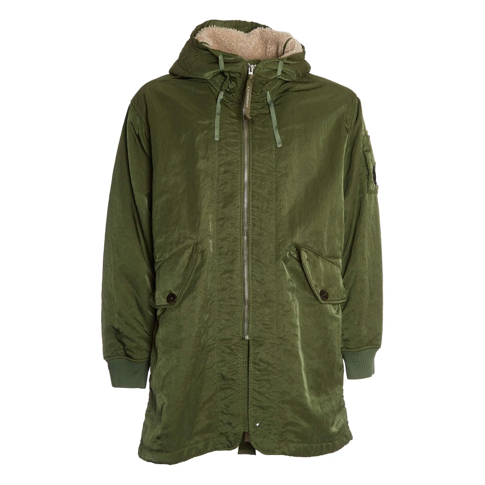 C.P. Company Groene Parka Jas voor Mannen Green Heren