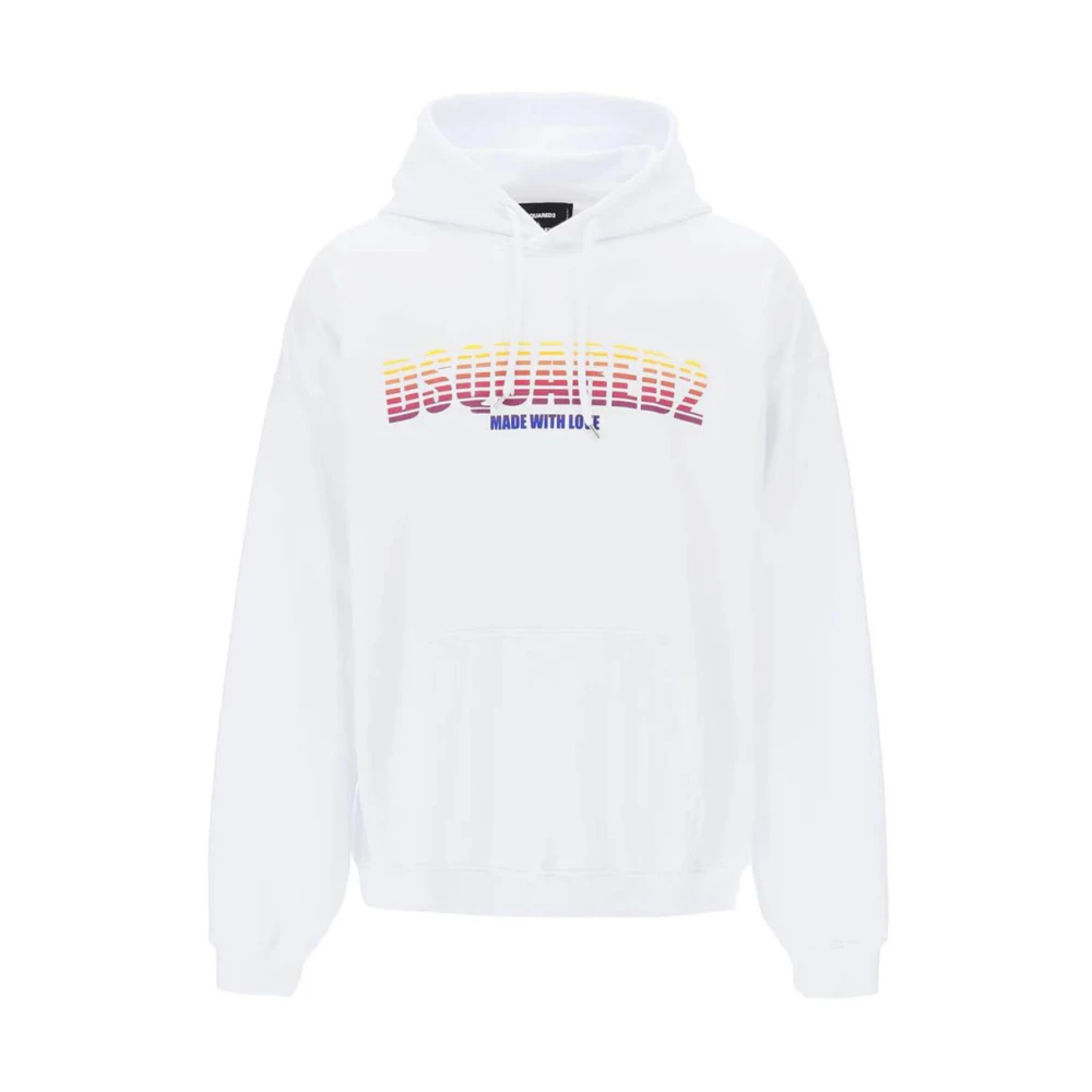 Dsquared2 - Sweatshirts - Sweatshirts & Hoodies - Hombre - Blanco - Xl