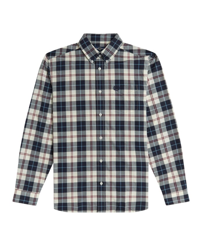 klassiek-tartan-button-up-overhemd