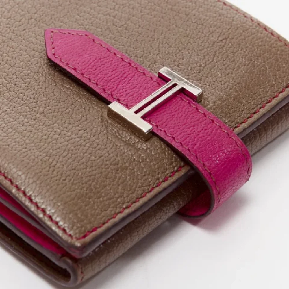 Hermès Vintage Pre-owned Leather wallets Multicolor Dames