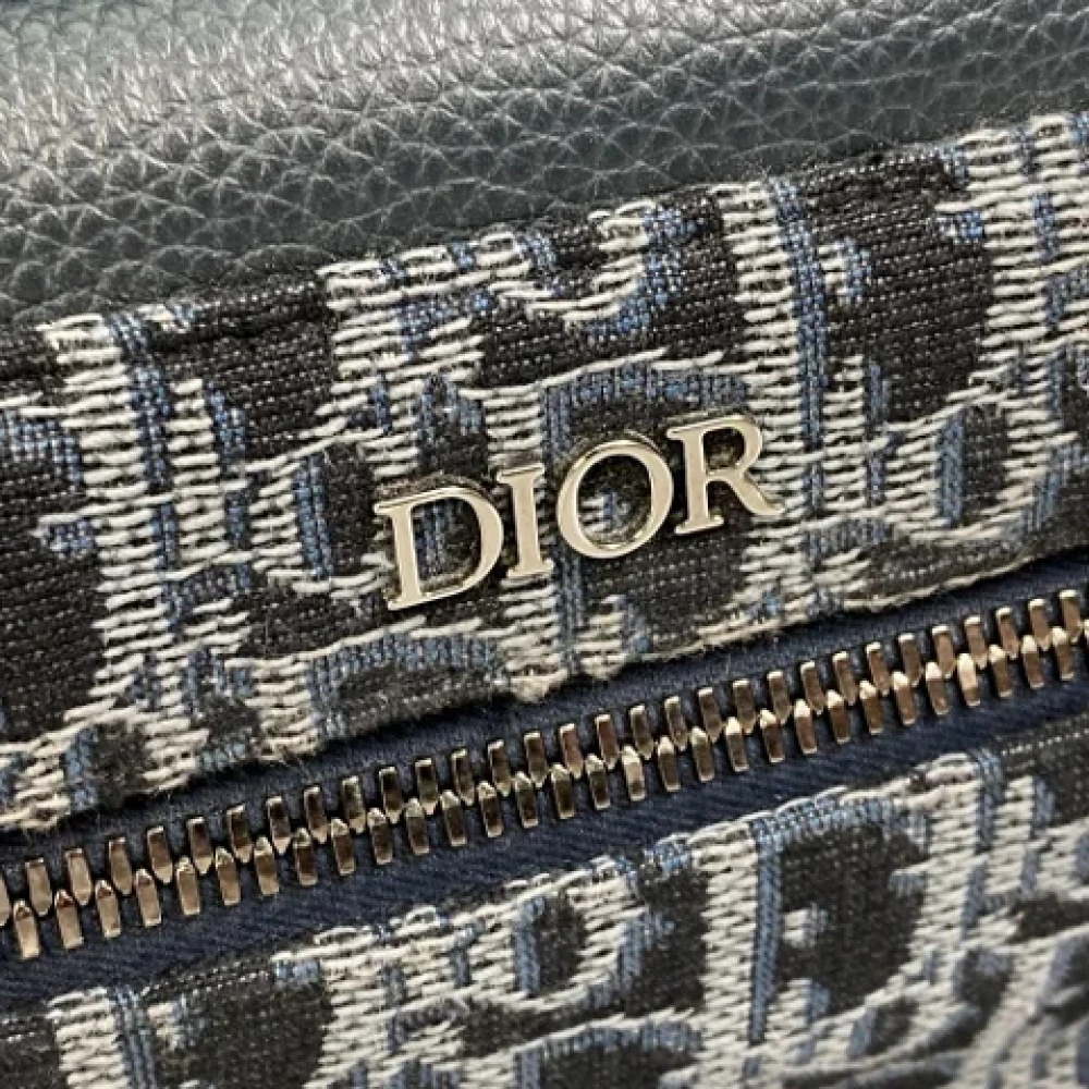 Dior Vintage Pre-owned Fabric dior-bags Blue Dames