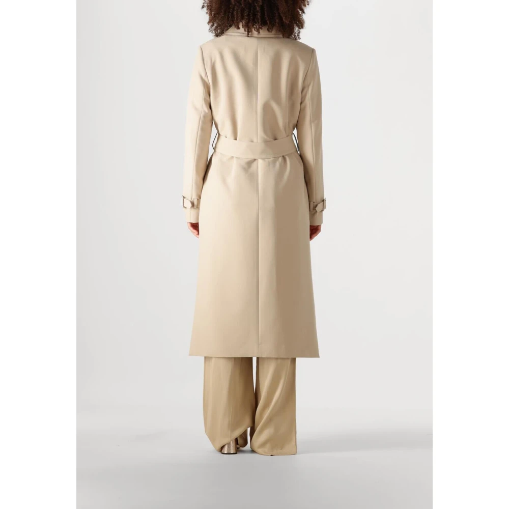 Beaumont Trenchcoat in Zandkleur Beige Dames