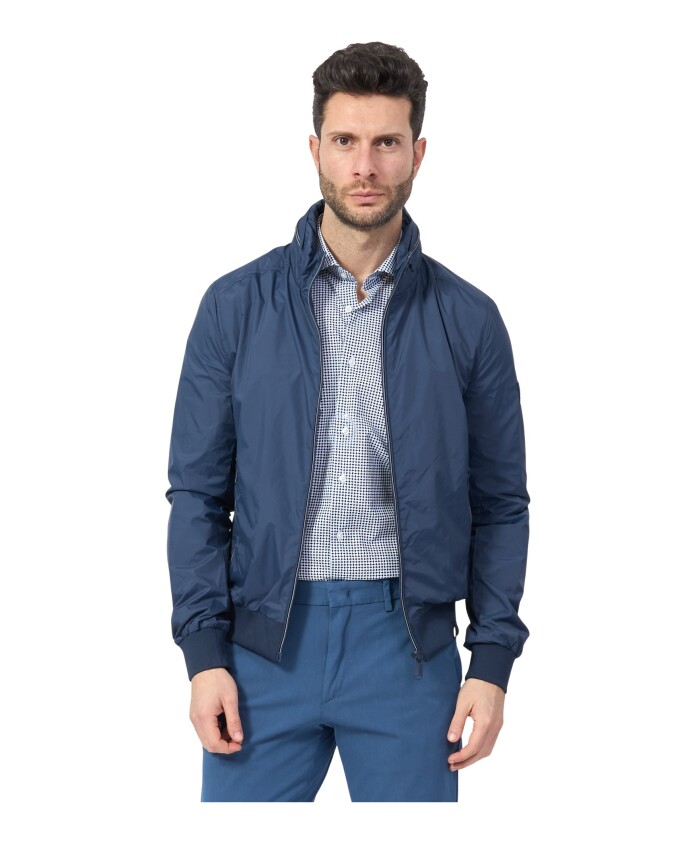 bomber-bleu-avec-capuche