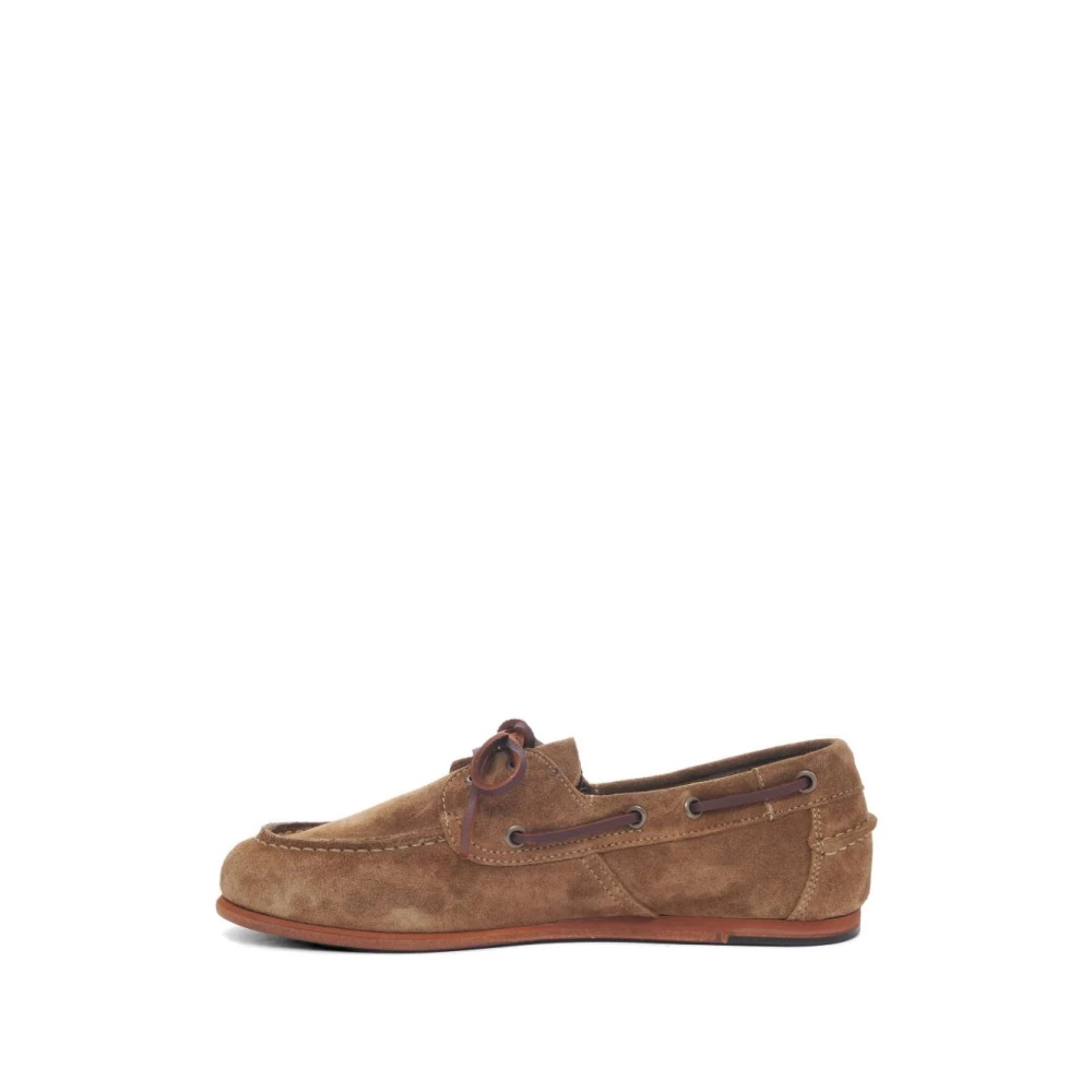 Sebago Women's Brown Owen Suede Loafers
