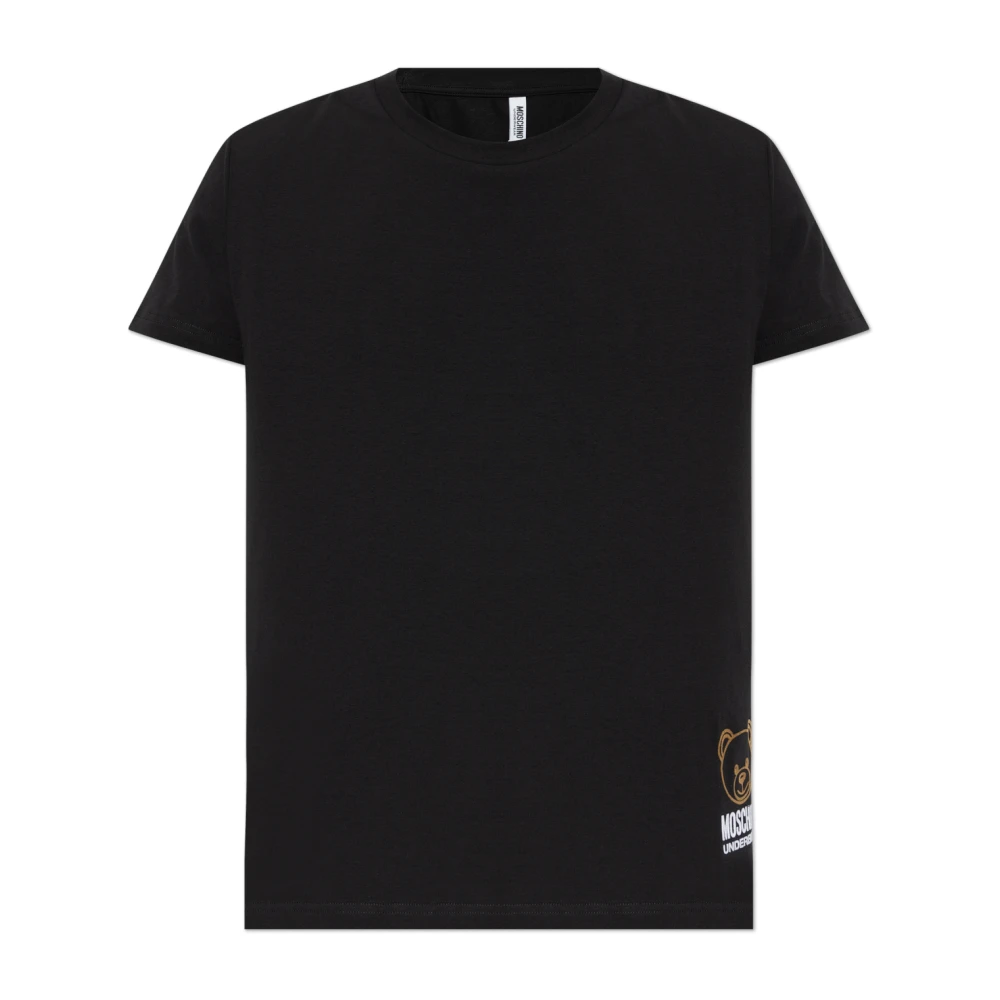 Moschino T-shirt uit de ondergoedcollectie Black Heren