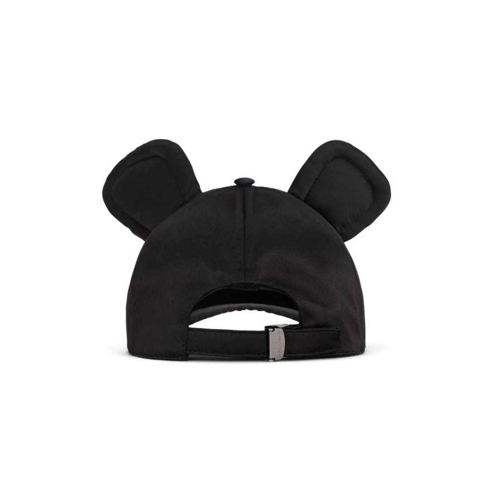 Dolce & Gabbana Mickey Mouse Baseball Cap Black Dames