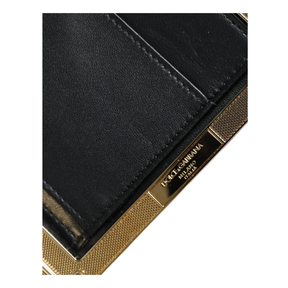 Dolce & Gabbana Barok Kristal Fluweel Clutch Multicolor Dames