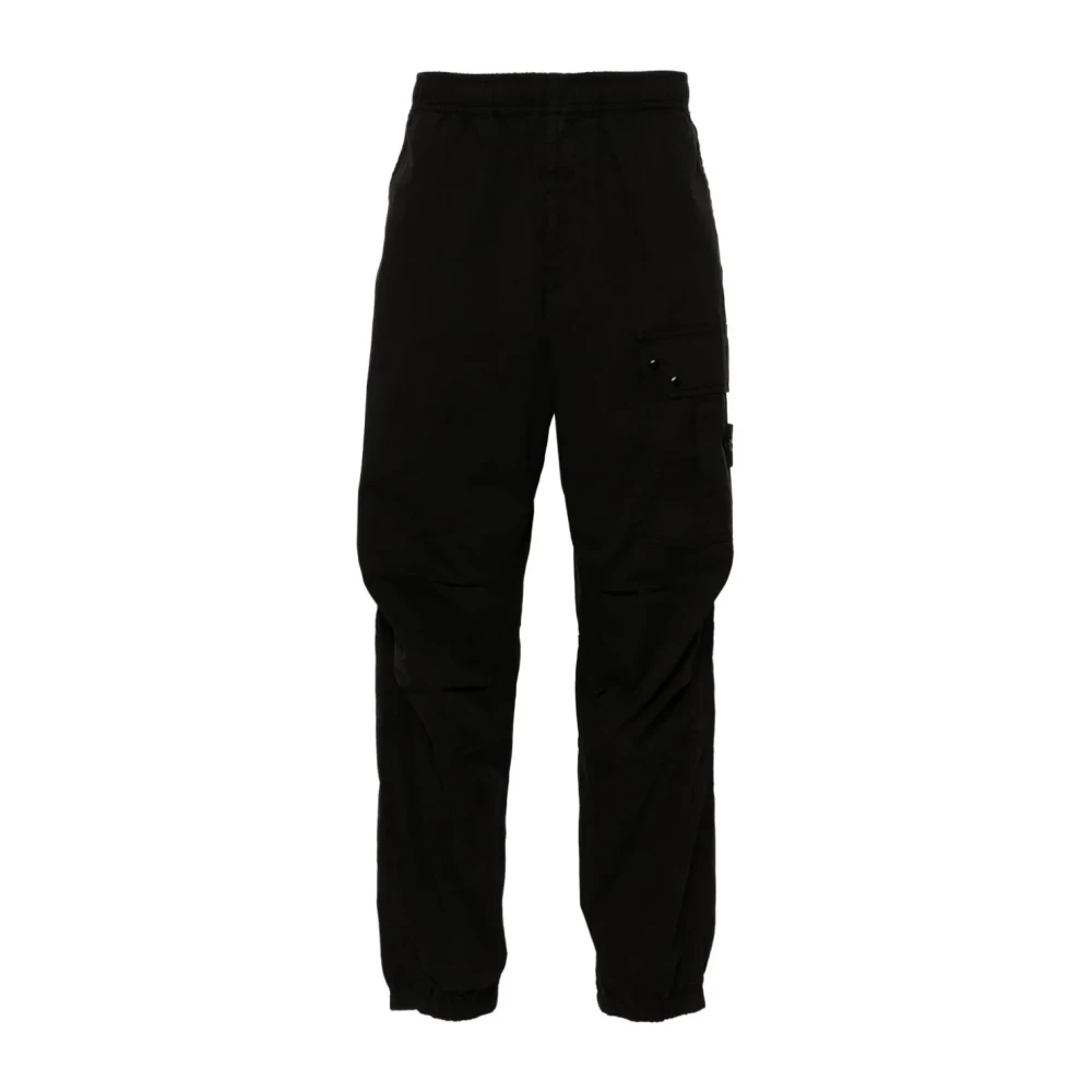 Stone Island Zwarte Casual Kleding voor Mannen Black Heren