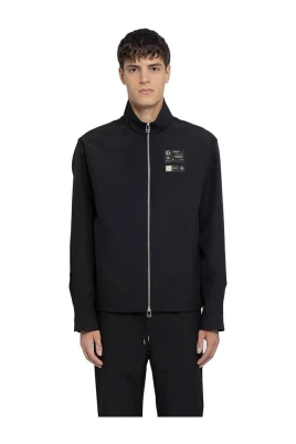 Mark Logo-Patch Zipped Jacket
