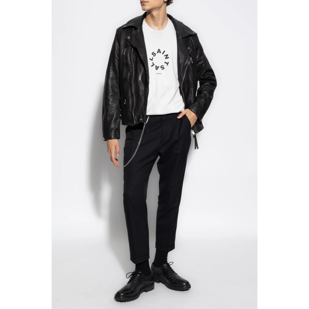 AllSaints Tierra T-shirt Gray Heren