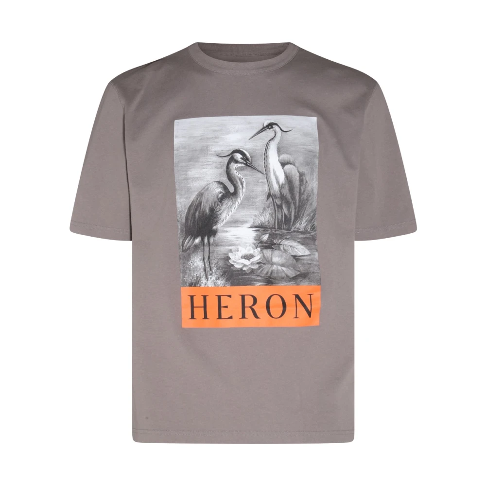 Heron Preston Grijze T-shirts en Polos Gray Heren