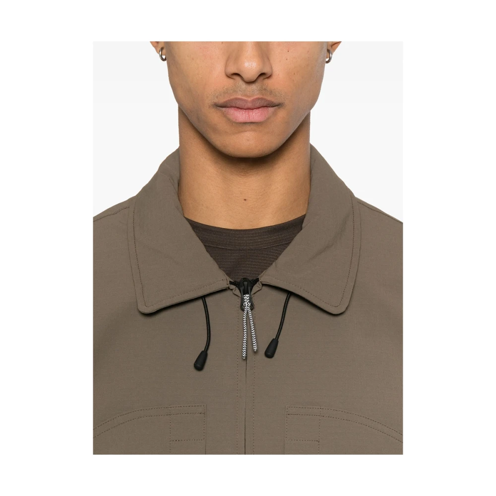ROA Khaki Jack met Ritssluiting en Elastische Zoom Green Heren
