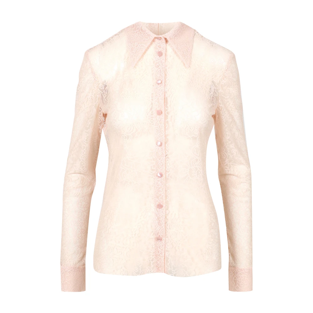 Philosophy Di Lorenzo Serafini Beige Broderad Skjorta