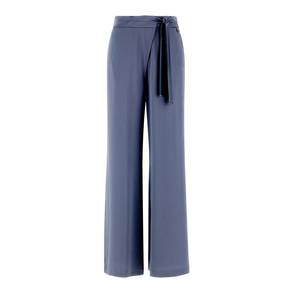 Herno Denim Broek met Zakken en Riem Blue Dames