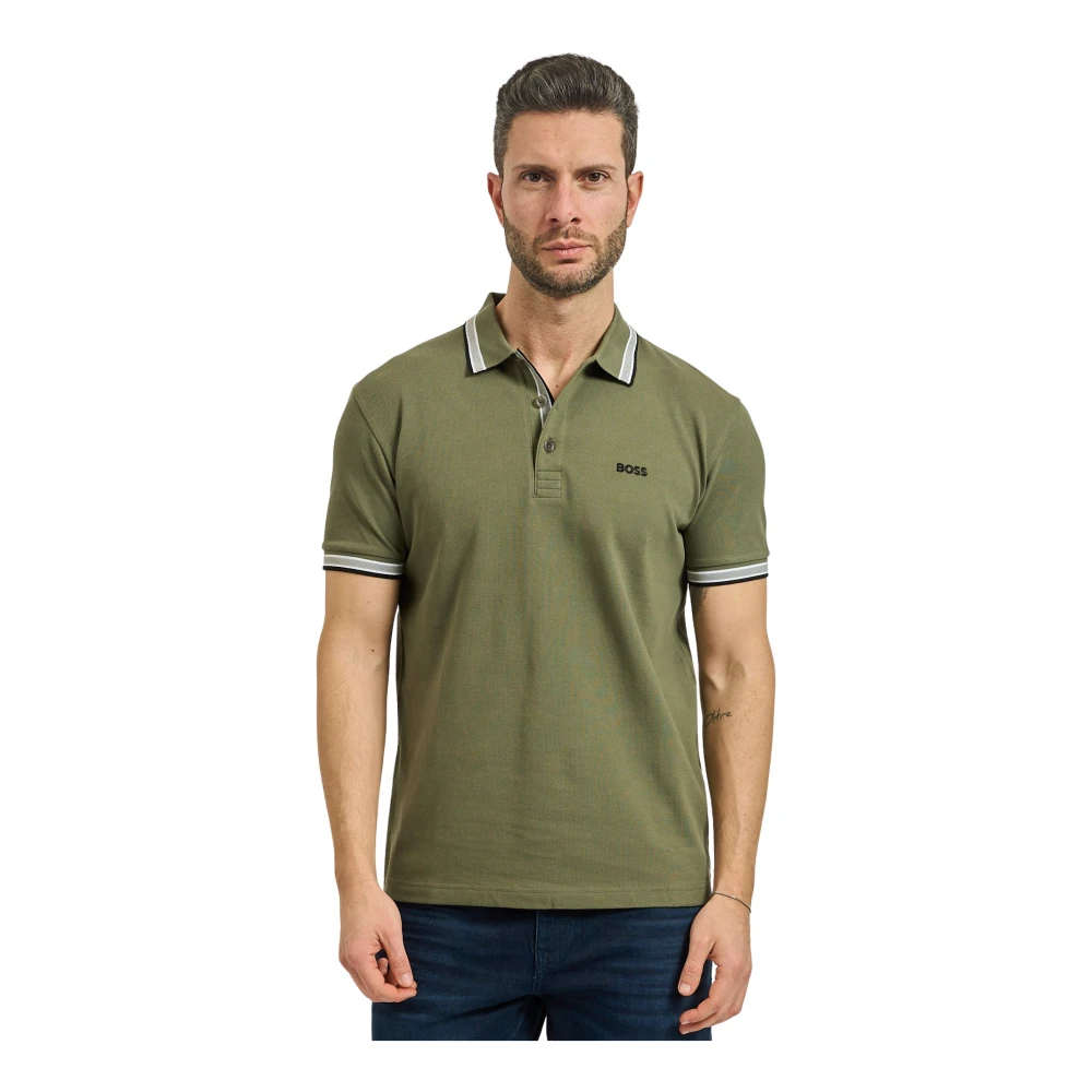 Hugo Men's Green Polo Shirts, L, Paddy Polo Shirt