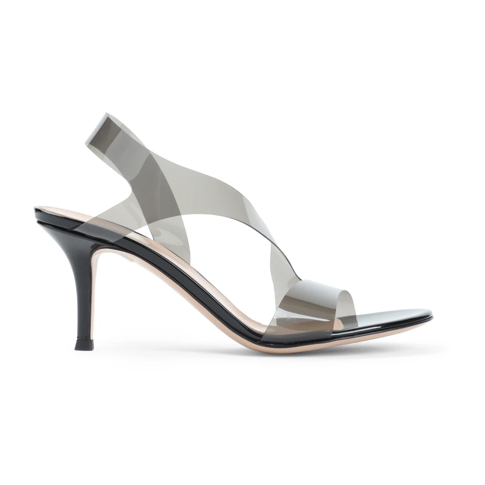 Gianvito Rossi Women's Black High Heel Sandals, 4 Uk, Fune Sandal