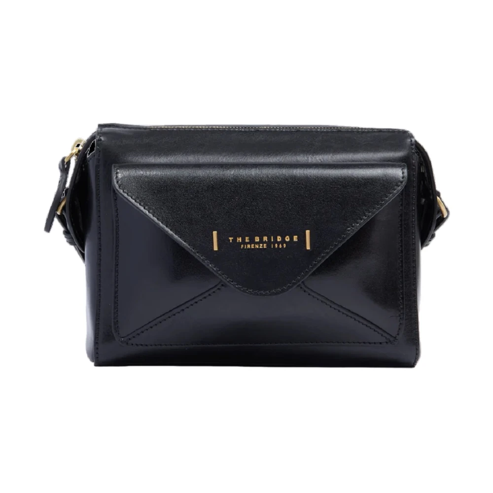 The Bridge Zwarte Schoudertas Elegante Stijl Black Dames