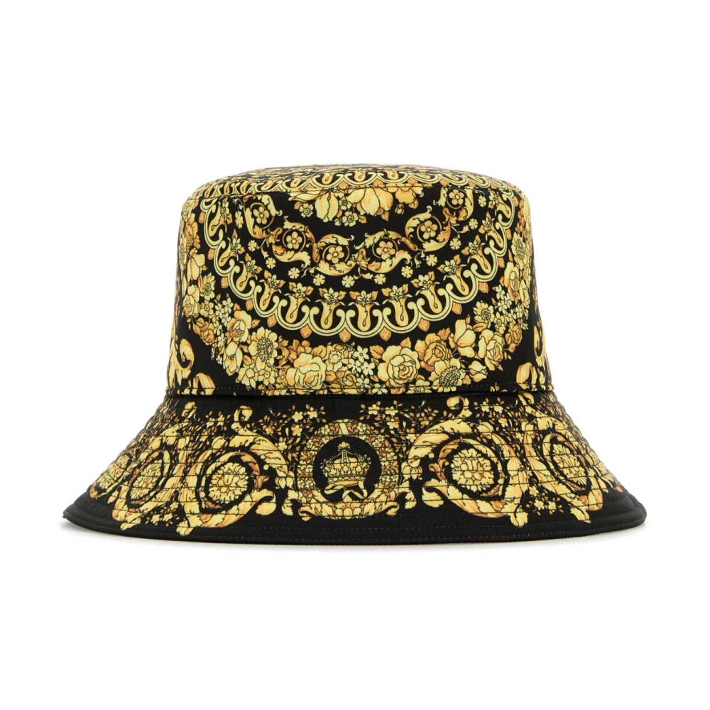 Versace Stijlvolle bedrukte emmerhoed Multicolor Heren