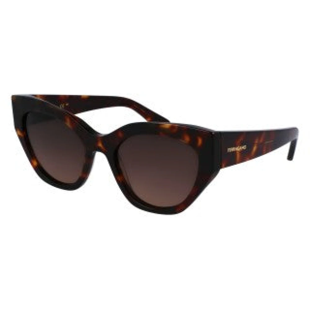 Ferragamo Women's Brown Sunglasses, 55 Mm, Sunglasses