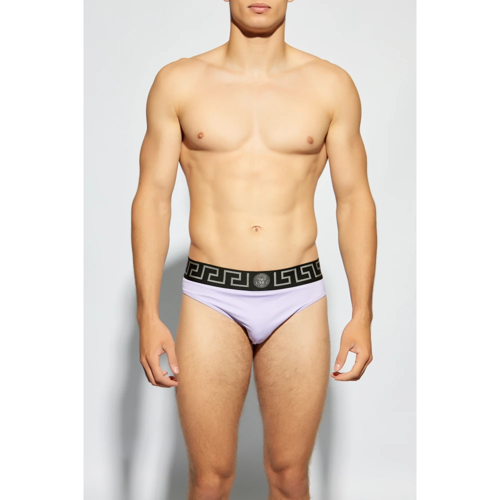 Versace Zwembroek Purple Heren