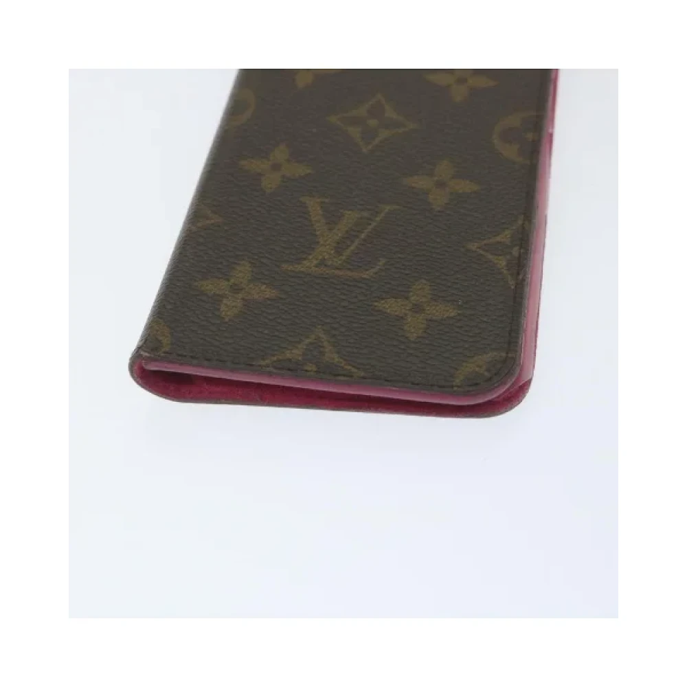 Louis Vuitton Vintage Pre-owned Coated canvas home-office Brown Dames