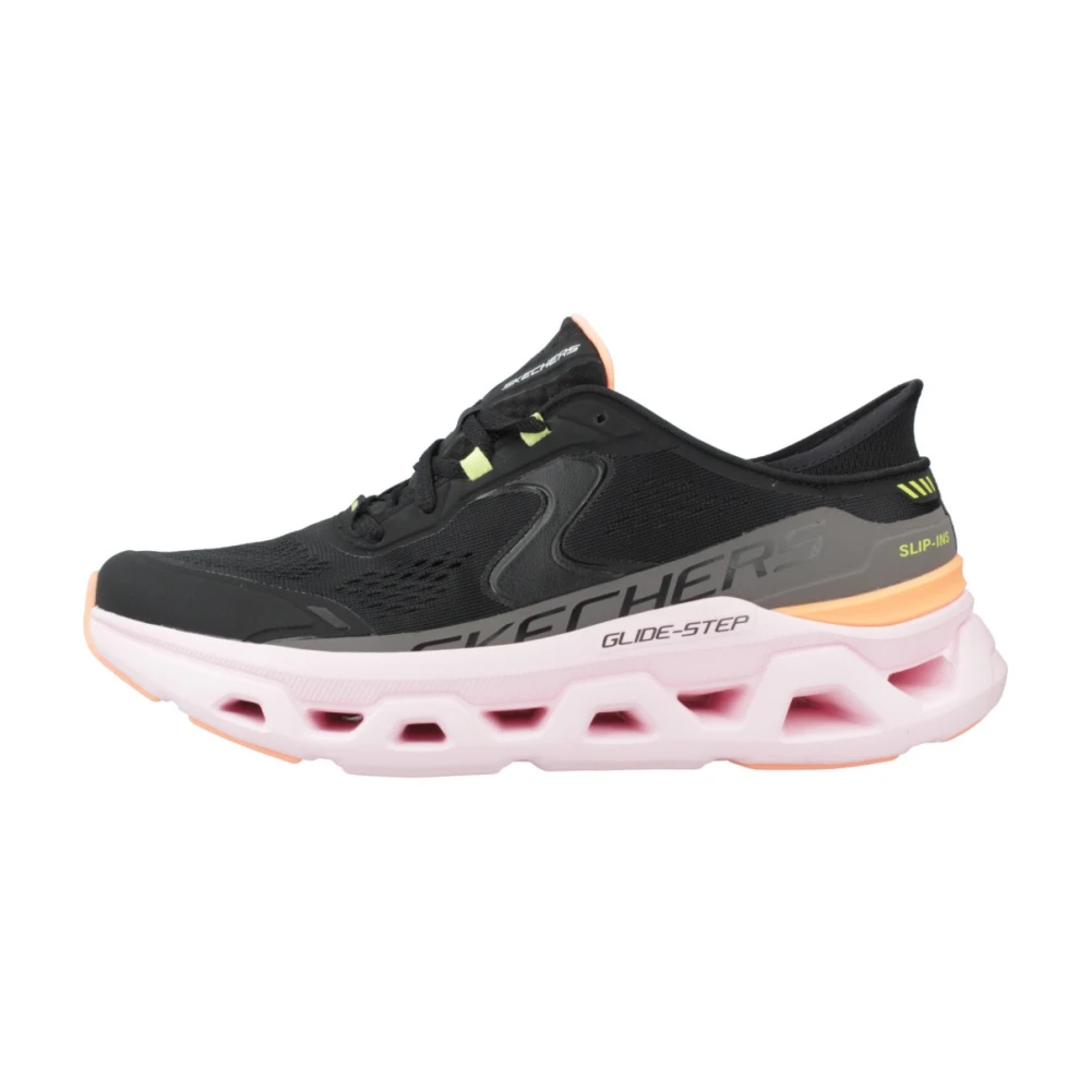 Skechers Women's Black Sneakers, 7 Uk, Casual Trainers For Everyday Wear