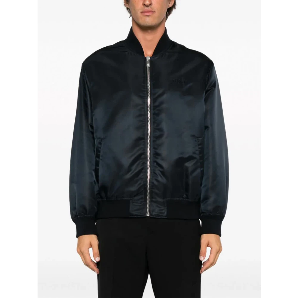 Versace Multicolor Blouson Jack Black Heren