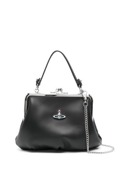black-smooth-leather-shoulder-bag