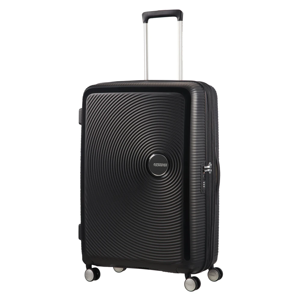 American Tourister Uitbreidbare Hardshell Koffer met TSA-slot Black Unisex