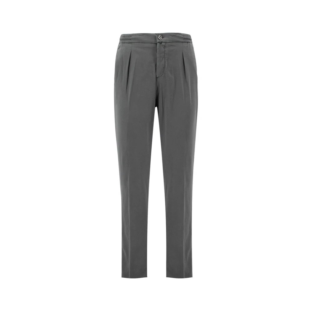 Kiton - Trousers > Chinos - Gray - Kiton - Modalova
