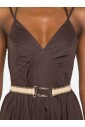 brown-dress-set