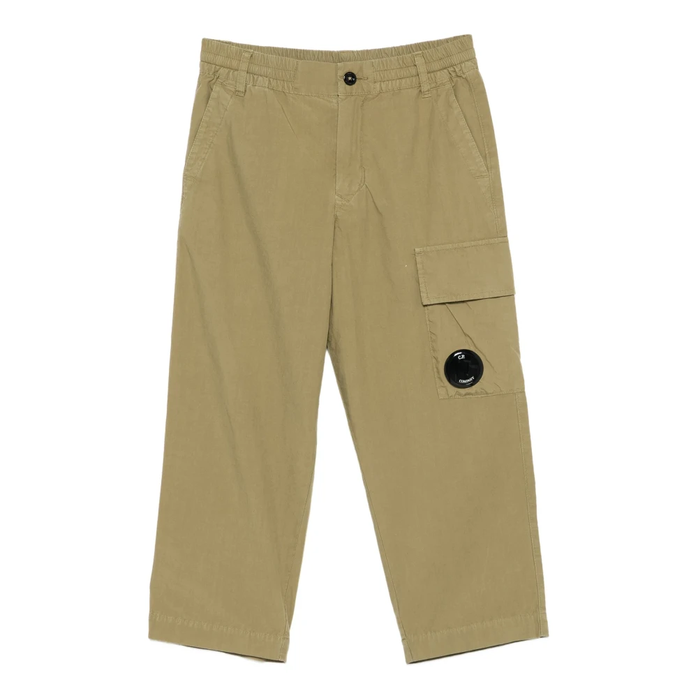 C.p. Company Boys Green Trousers, 12 Y, Salopette Poliestere