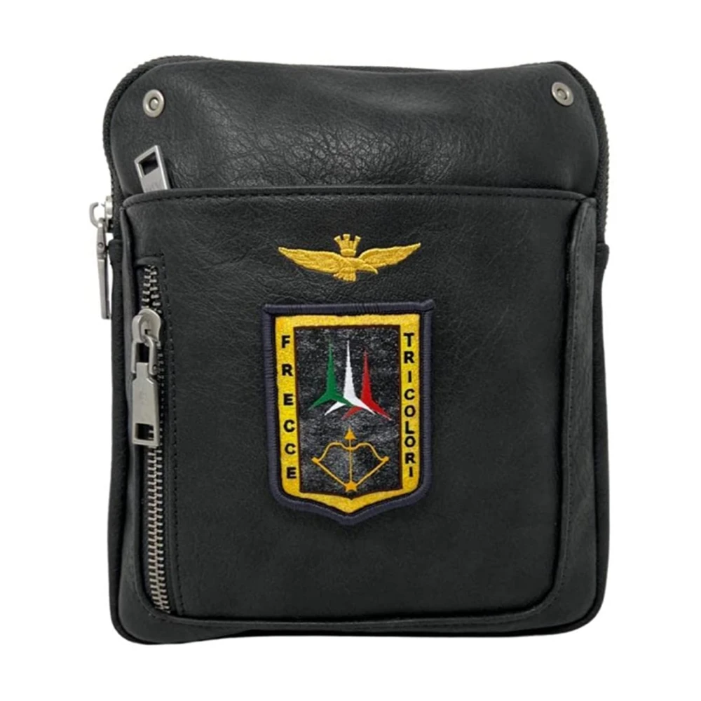 aeronautica militare Pilot Tas Am-470 Black Heren
