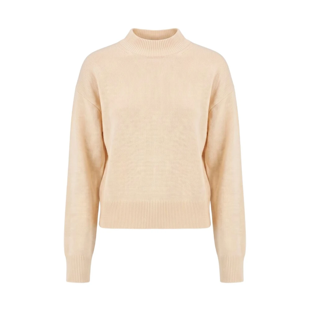 Pinko , Turtlenecks, Female, Beige, M, Sparta C15 Turtleneck