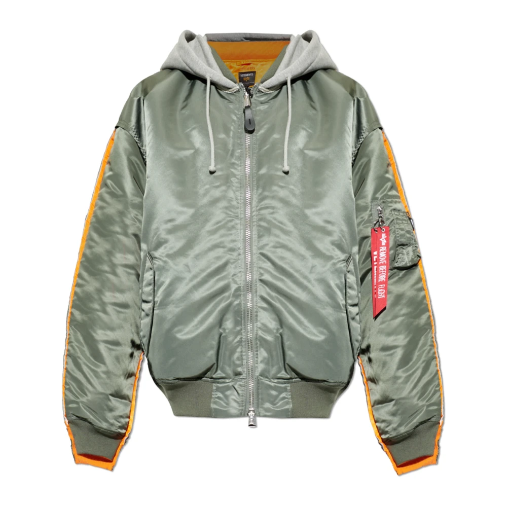 Vetements Uomo Verde - Giacca Imbottita - Jackets - L
