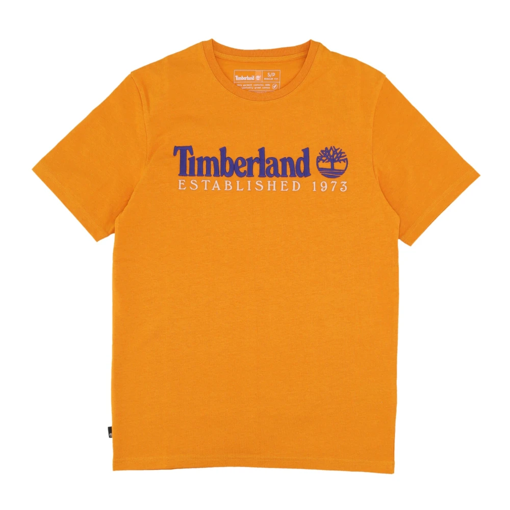 Timberland T-Shirts Yellow Heren