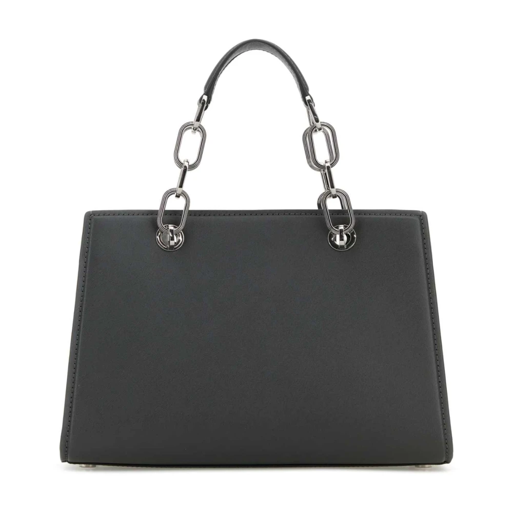 Michael Kors Stijlvolle Slate Leren Handtas Gray Dames